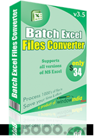 Batch Excel File Converter screenshot